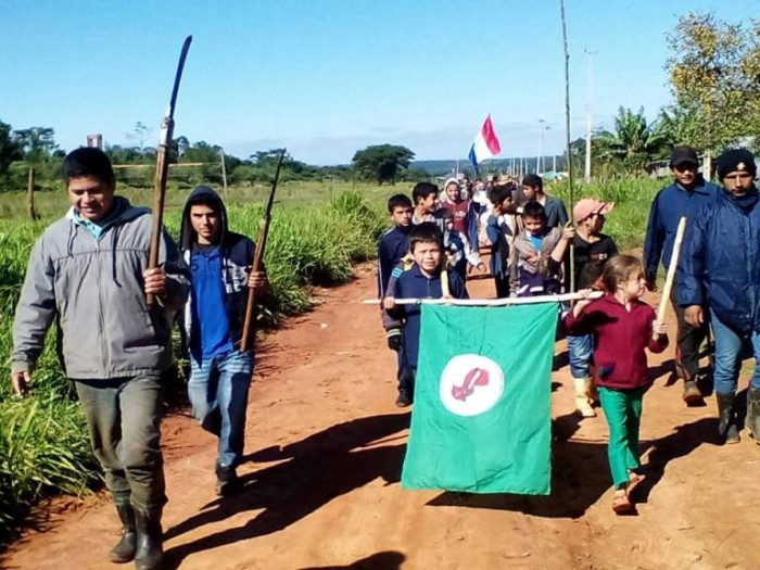 Paraguay: OLT en lucha por la tenencia de la tierra denuncian a policías